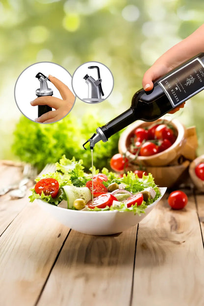 Amber 2'li 750 ml Zeytinyağı Sıvıyağ Şişesi Yağdanlık Yağlık 750 Ss Za