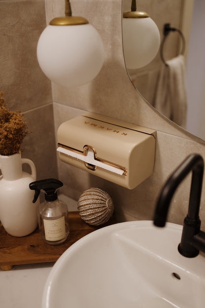 Mocha Kağıt Havlu Tutucu & Peçetelik – Şık Tasarımlı Dekoratif  Fonksiyonel Peçetelik