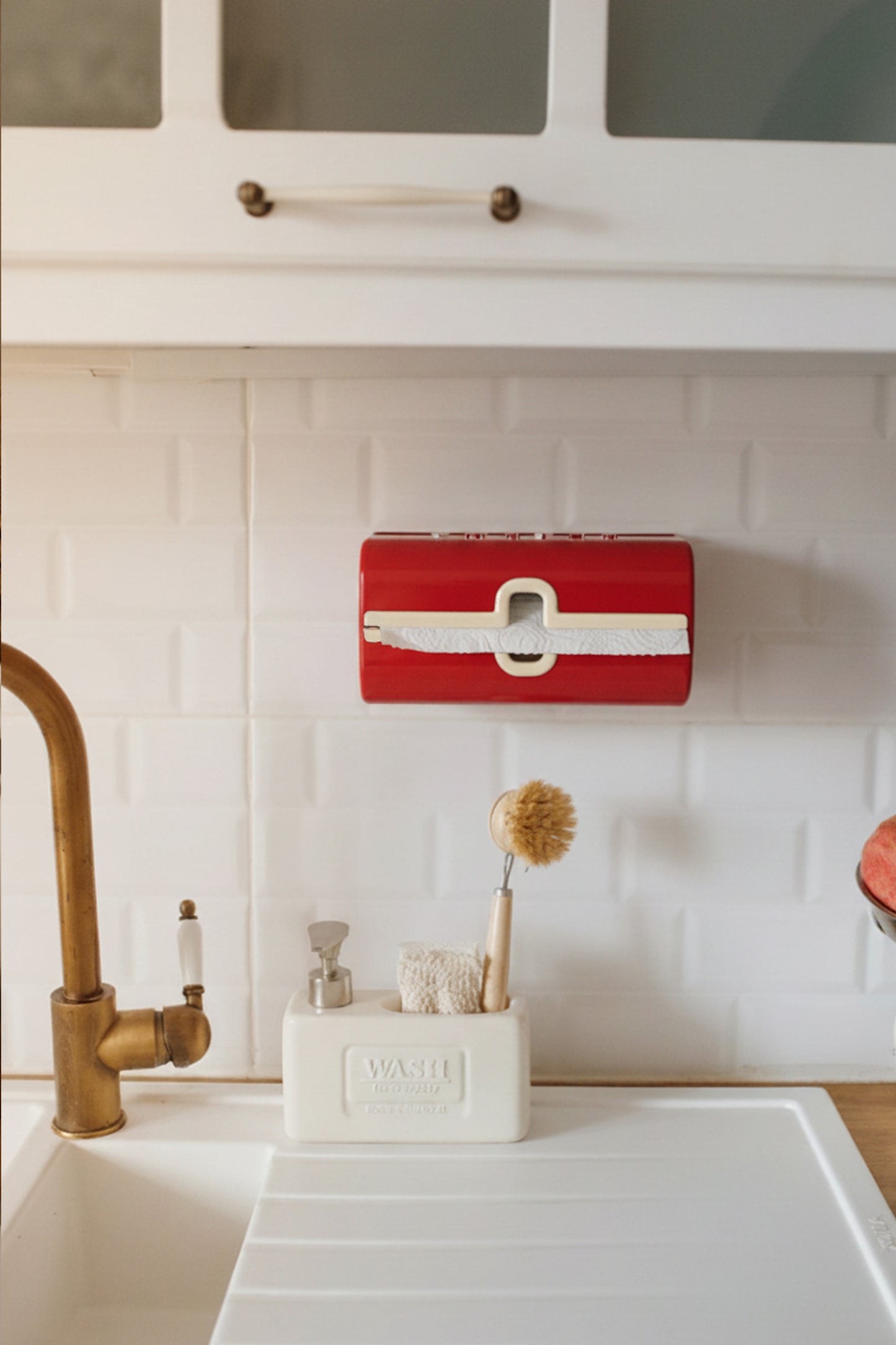 Retro Kağıt Havlu Tutucu & Peçetelik – Şık Tasarımlı Dekoratif  Fonksiyonel Peçetelik