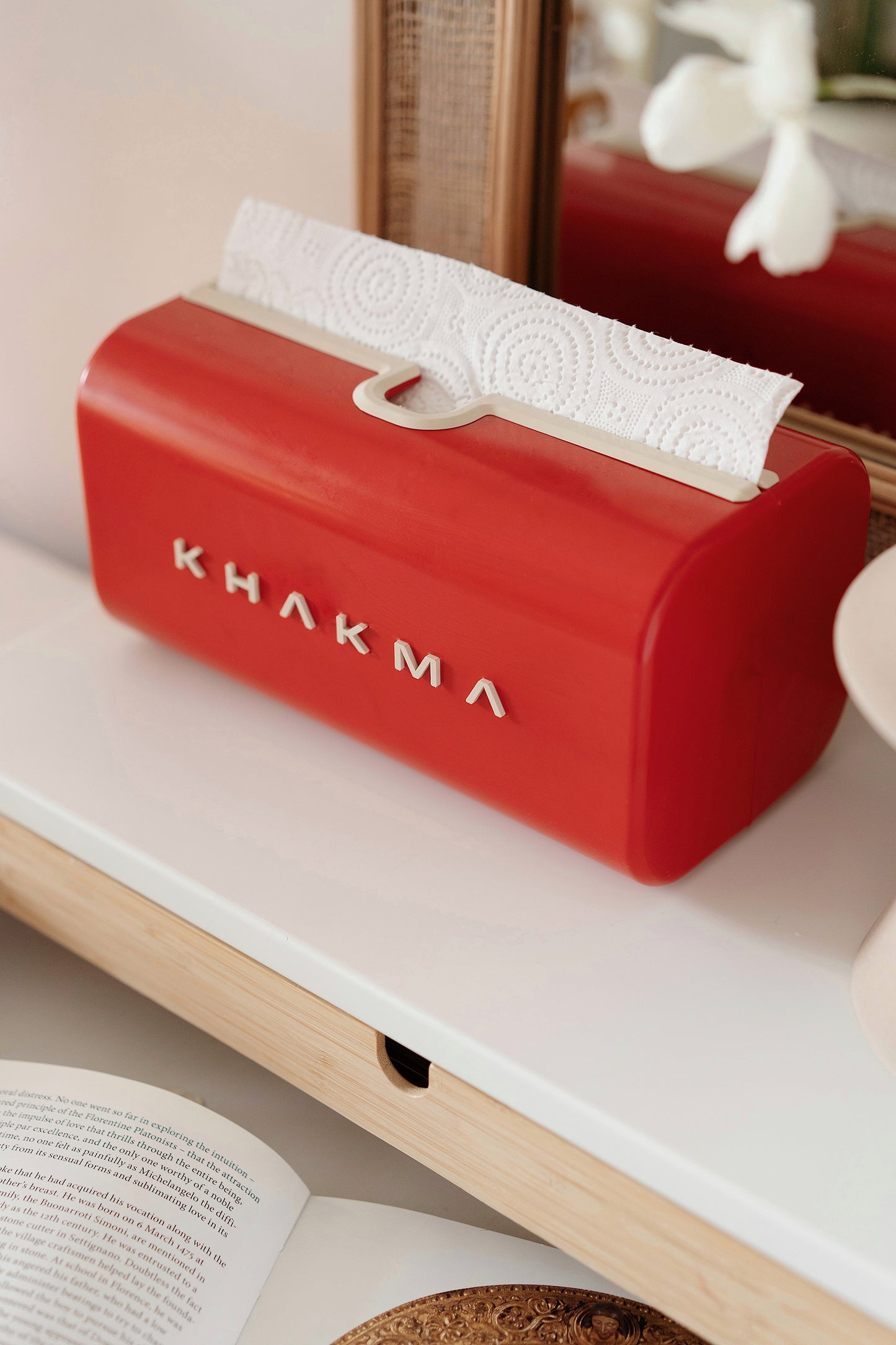 Retro Kağıt Havlu Tutucu & Peçetelik – Şık Tasarımlı Dekoratif  Fonksiyonel Peçetelik