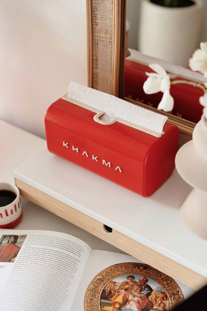 Retro Kağıt Havlu Tutucu & Peçetelik – Şık Tasarımlı Dekoratif  Fonksiyonel Peçetelik