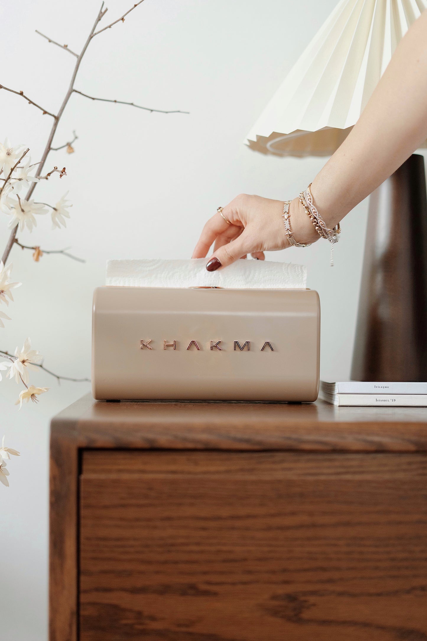 Mocha Kağıt Havlu Tutucu & Peçetelik – Şık Tasarımlı Dekoratif  Fonksiyonel Peçetelik