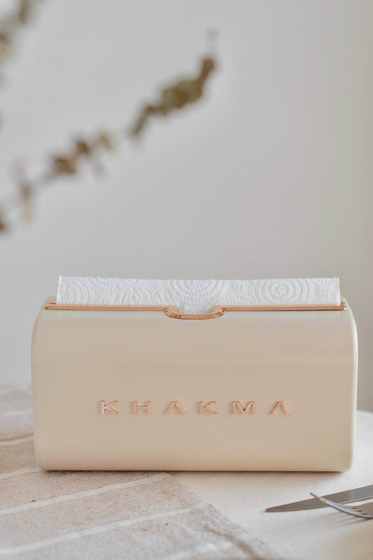 Vanilla Home Kağıt Havlu Tutucu & Peçetelik – Şık Tasarımlı Dekoratif  Fonksiyonel Peçetelik