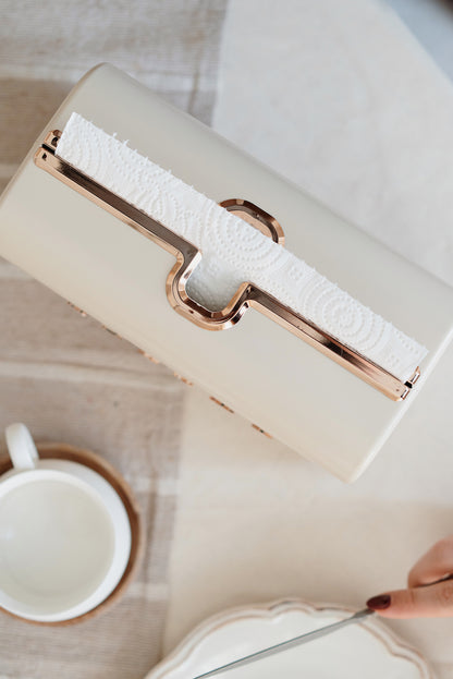 Vanilla Home Kağıt Havlu Tutucu & Peçetelik – Şık Tasarımlı Dekoratif  Fonksiyonel Peçetelik