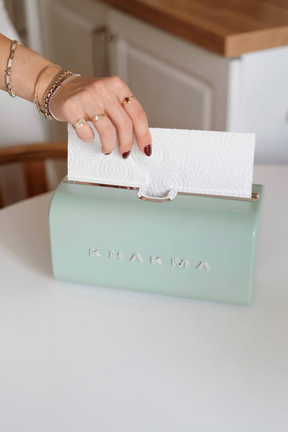 Pistachio Kağıt Havlu Tutucu & Peçetelik – Şık Tasarımlı Dekoratif  Fonksiyonel Peçetelik