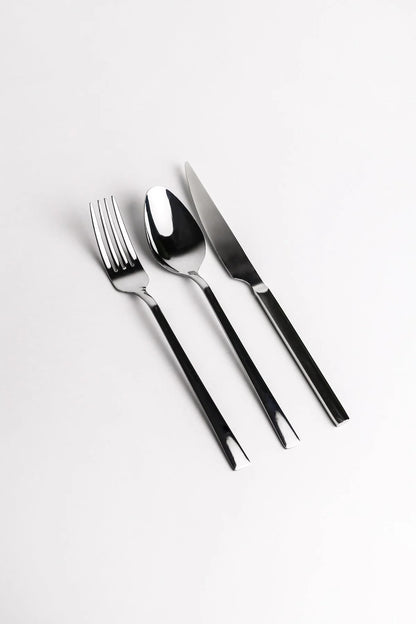 12 Kişilik 36 Parça Pırlanta Çelik Çatal Bıçak Kaşık Seti Pır3lü12k36p