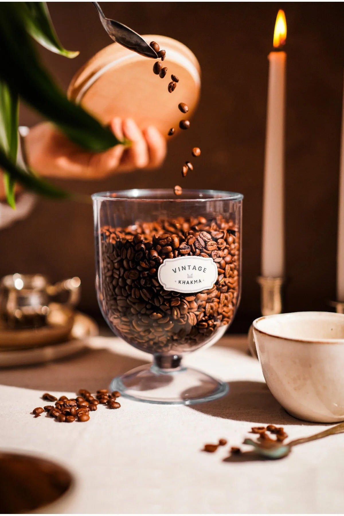 DEKORATİF 3 ADET VAKUM-AHŞAP KAPAKLI MİKA 1,5lt MISIR GEVREĞİ-YULAF-KURABİYE-KURUYEMİŞ SAKLAMA KABI