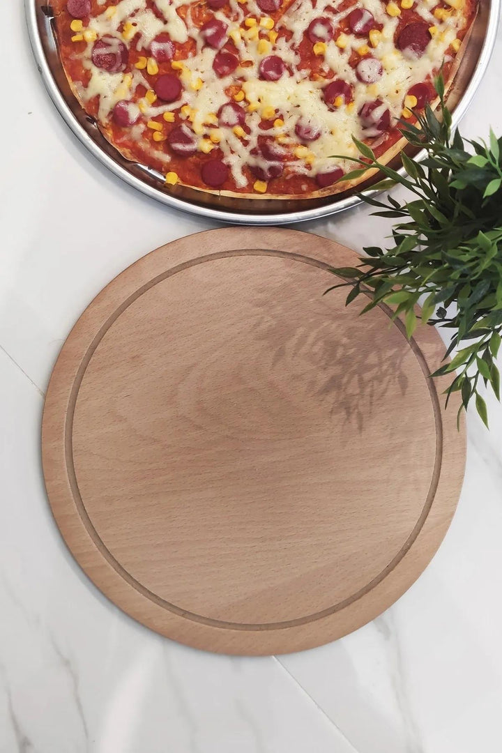 Delikli Pizza Tepsisi Lahmacun Pide Tepsisi 32cm 2 Adet