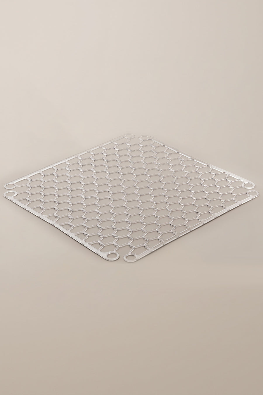 Çok Amaçlı Lavabo ve Buzluk Matı – 32x32 cm Şeffaf Silikon Kurutma Matı