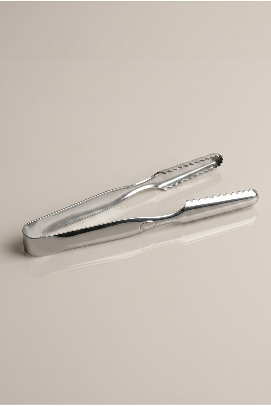 Paslanmaz Çelik Mini Buz Maşası – 15 cm, Şeker ve Limon Servis Maşası